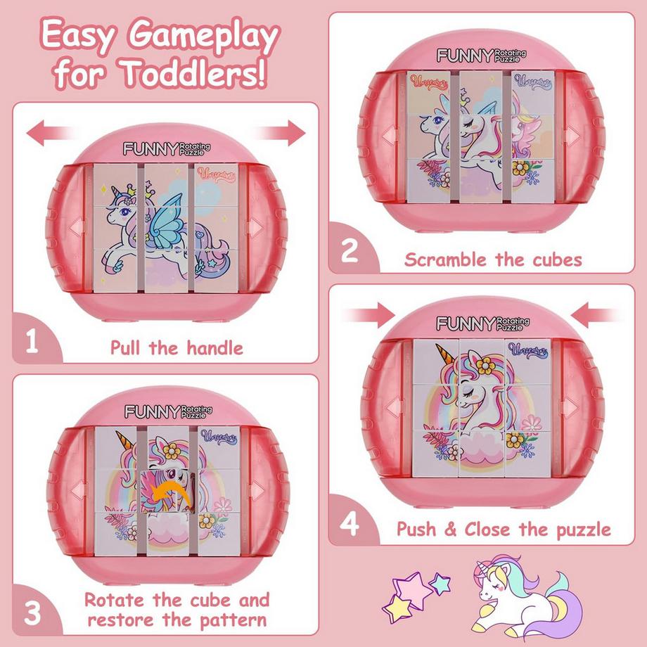 Activity-board  4 in 1 Puzzles Lernspielzeug Motorikspielzeug 