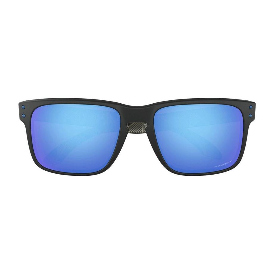 OAKLEY Holbrook XL Matte Black Prizmatic Prizm Sapphire Polarized Lunettes de soleil  