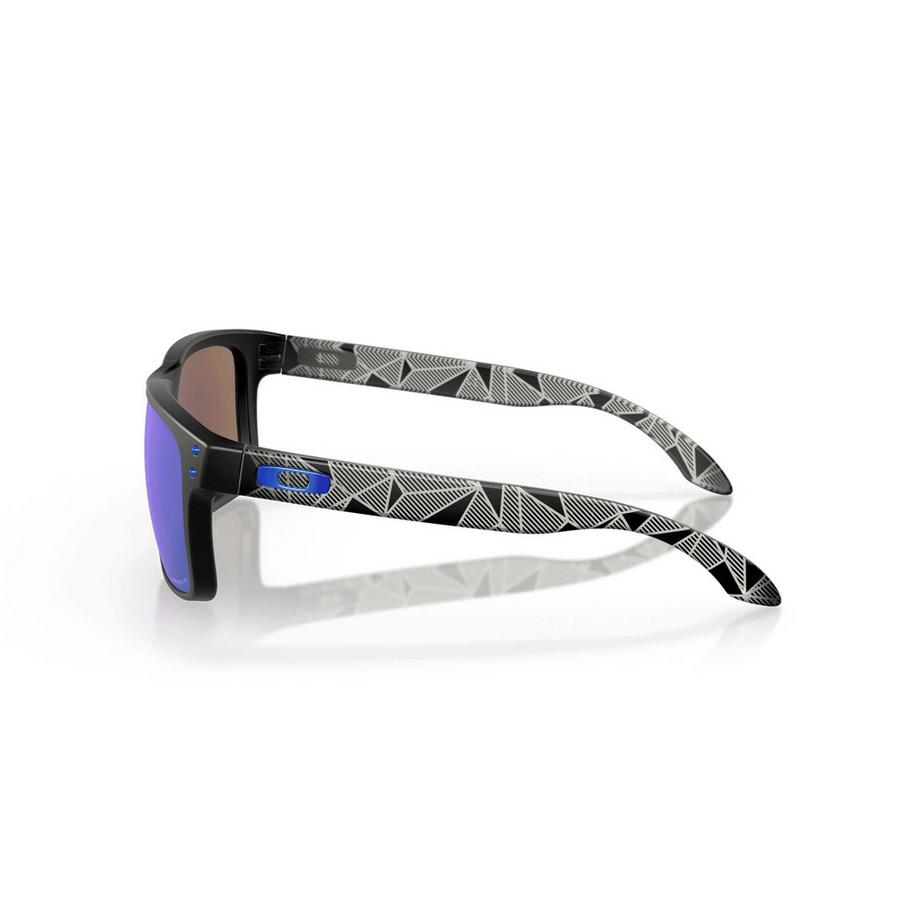OAKLEY Holbrook XL Matte Black Prizmatic Prizm Sapphire Polarized Lunettes de soleil  