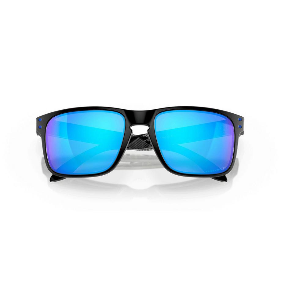 OAKLEY Holbrook XL Matte Black Prizmatic Prizm Sapphire Polarized Lunettes de soleil  