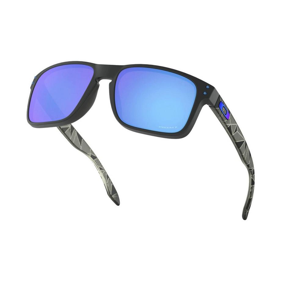 OAKLEY Holbrook XL Matte Black Prizmatic Prizm Sapphire Polarized Lunettes de soleil  