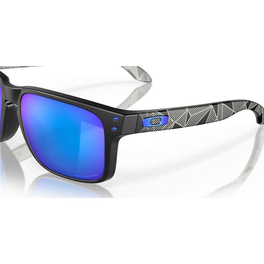 OAKLEY Holbrook XL Matte Black Prizmatic Prizm Sapphire Polarized Lunettes de soleil  