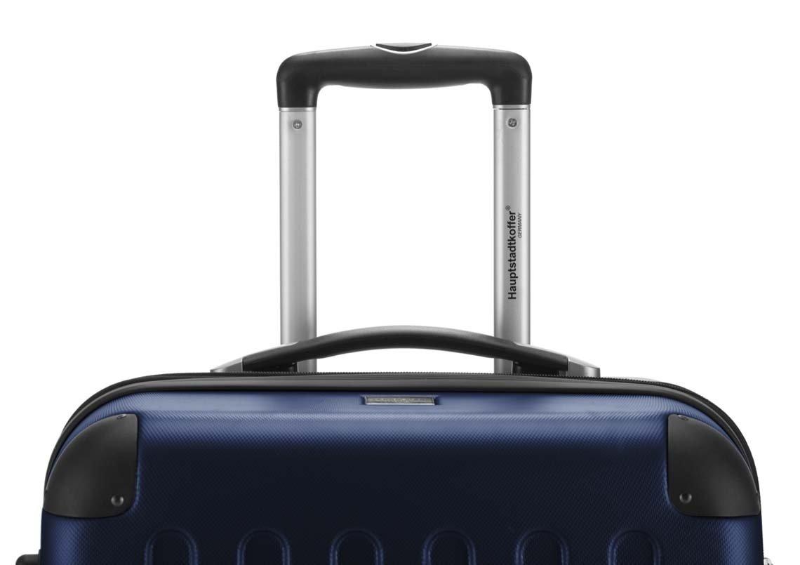 Hauptstadtkoffer ONE SIZE, Spree Valise rigide avec TSA surface mate bleu foncé  