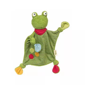 39496 Schnuffeltuch Frosch Mädchen und Jungen Babyspielzeug empfohlen ab Geburt