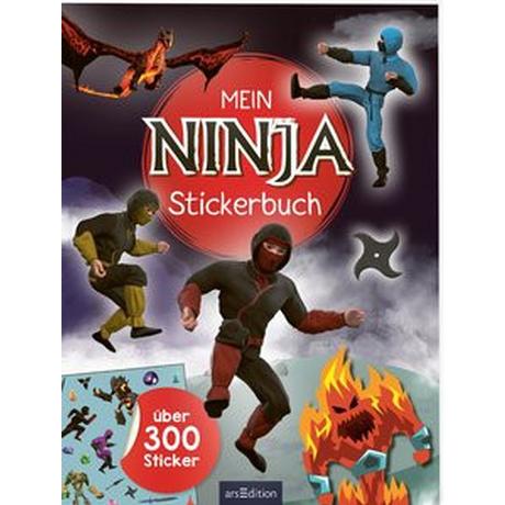 ARS EDITION  Mein Ninja-Stickerbuch 