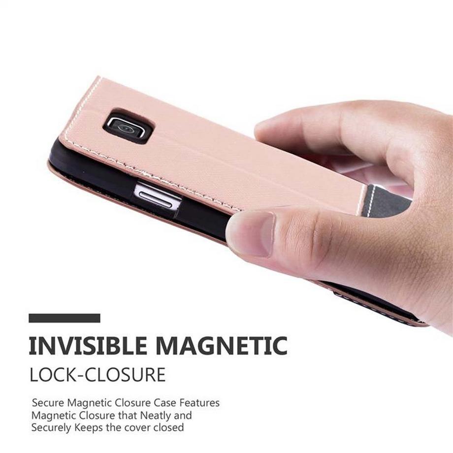 Cadorabo  Hülle für Samsung Galaxy ALPHA Magnetverschluss, Standfunktion 