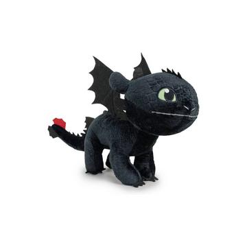 DRAGON TRAINER 4 (HTTYD) Ohnezahn Solo Plüschfigur 22cm