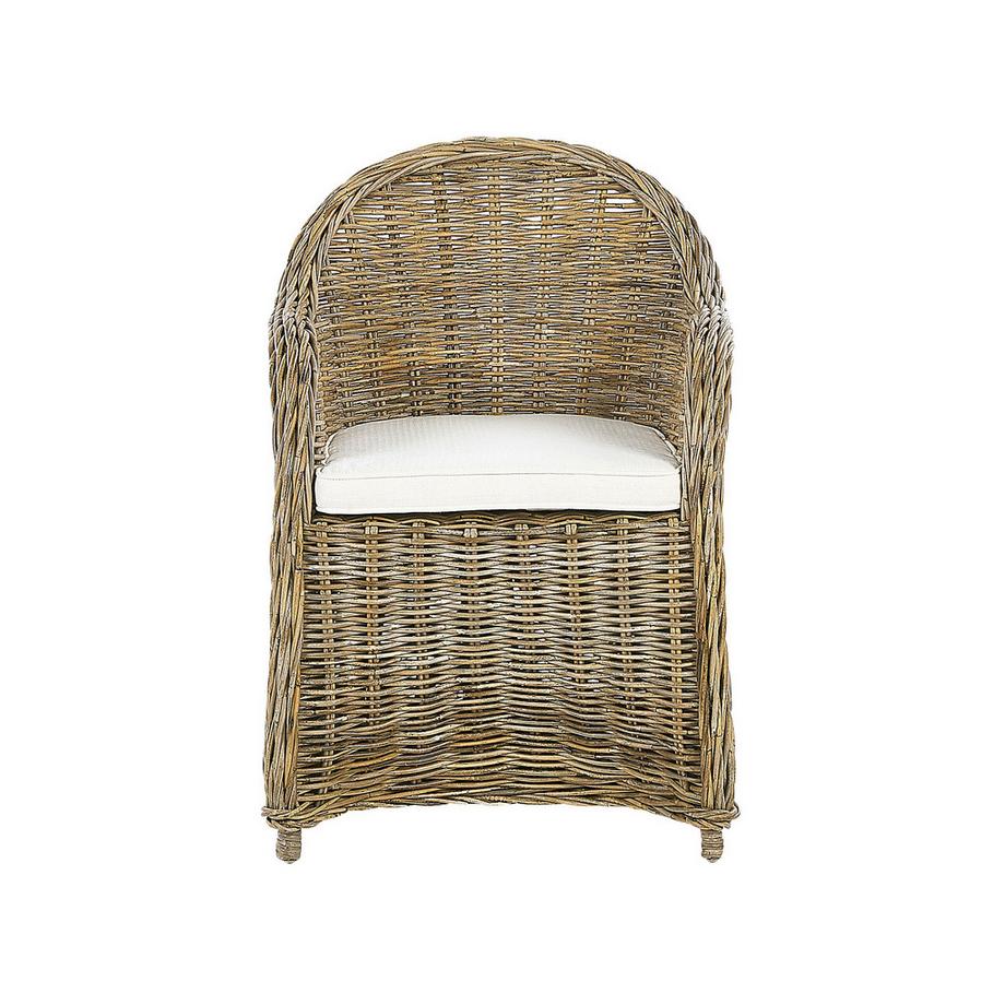 Beliani Set da pranzo per 4 persone en Cemento fibrorinforzato Industriale SUSUA/OLBIA  