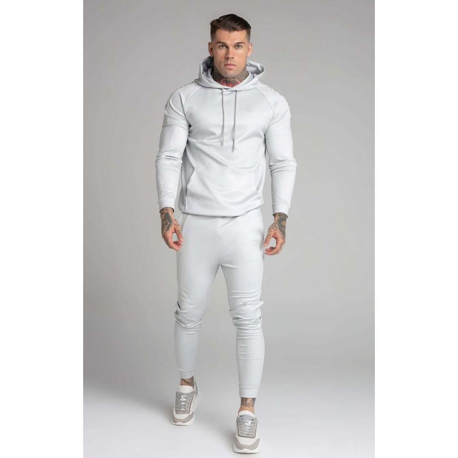 Sik Silk Pantalon de survêtement brodé à revers  