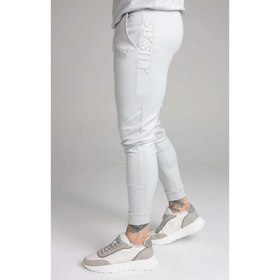 Sik Silk Pantalon de survêtement brodé à revers  