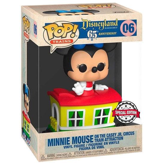 Funko  Figura POP Disney Train Casey Jr- Minnie in auto 6 Esclusivo 