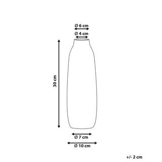 Beliani Vaso da fiori en Gres porcellanato Mediterraneo BYBLOS  
