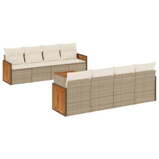 VidaXL Garten sofagarnitur poly-rattan  