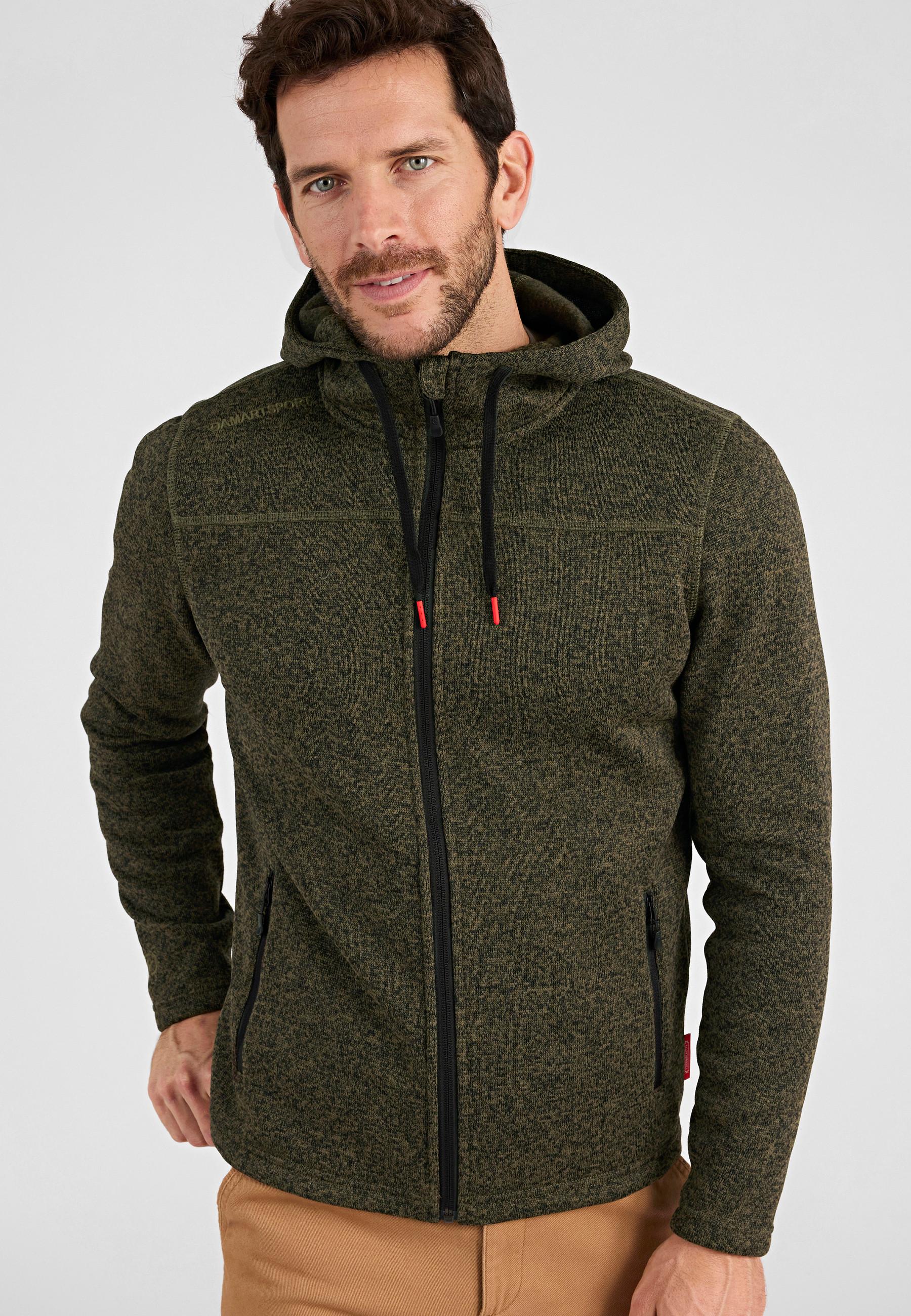 Damart  Fleece-Kapuzenjacke  Thermolactyl 