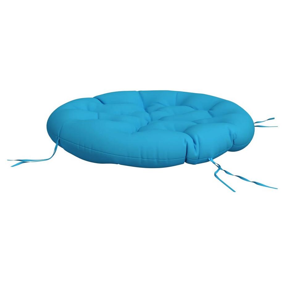 VidaXL Coussin rond tissu  