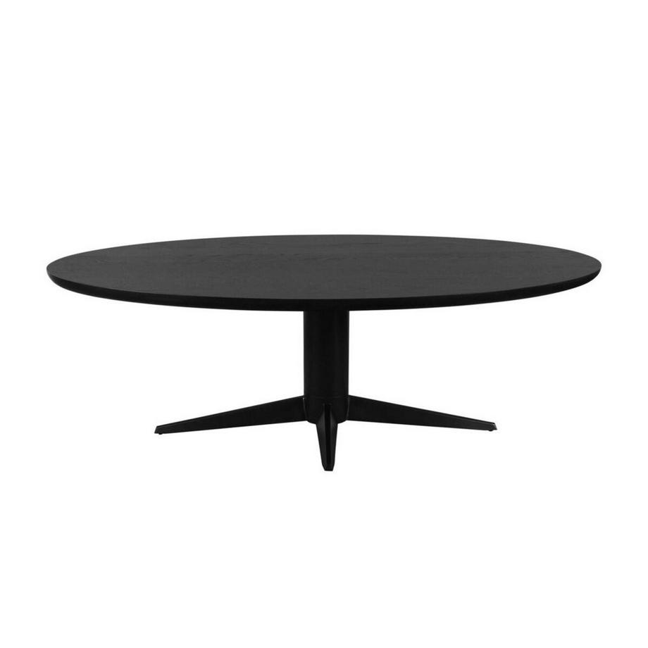 Richmond Interiors Table de salle à manger Rayford black oval 230  