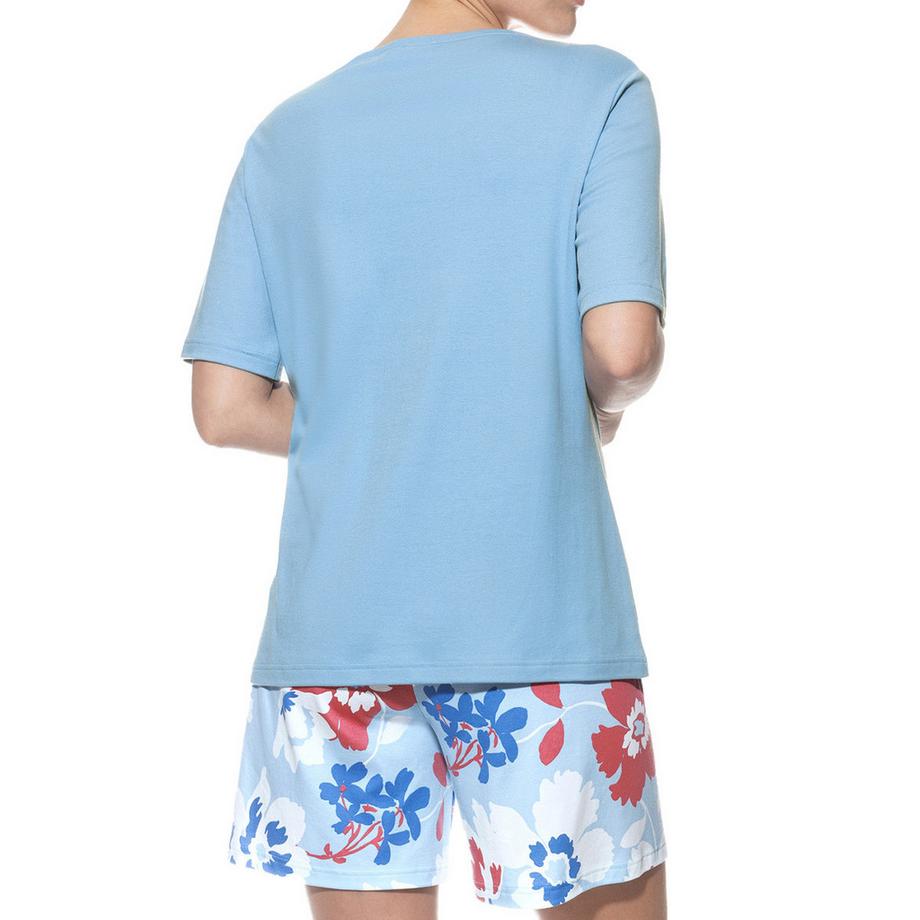 mey Springrose Kurzarm Blumen Schlafanzug Set  