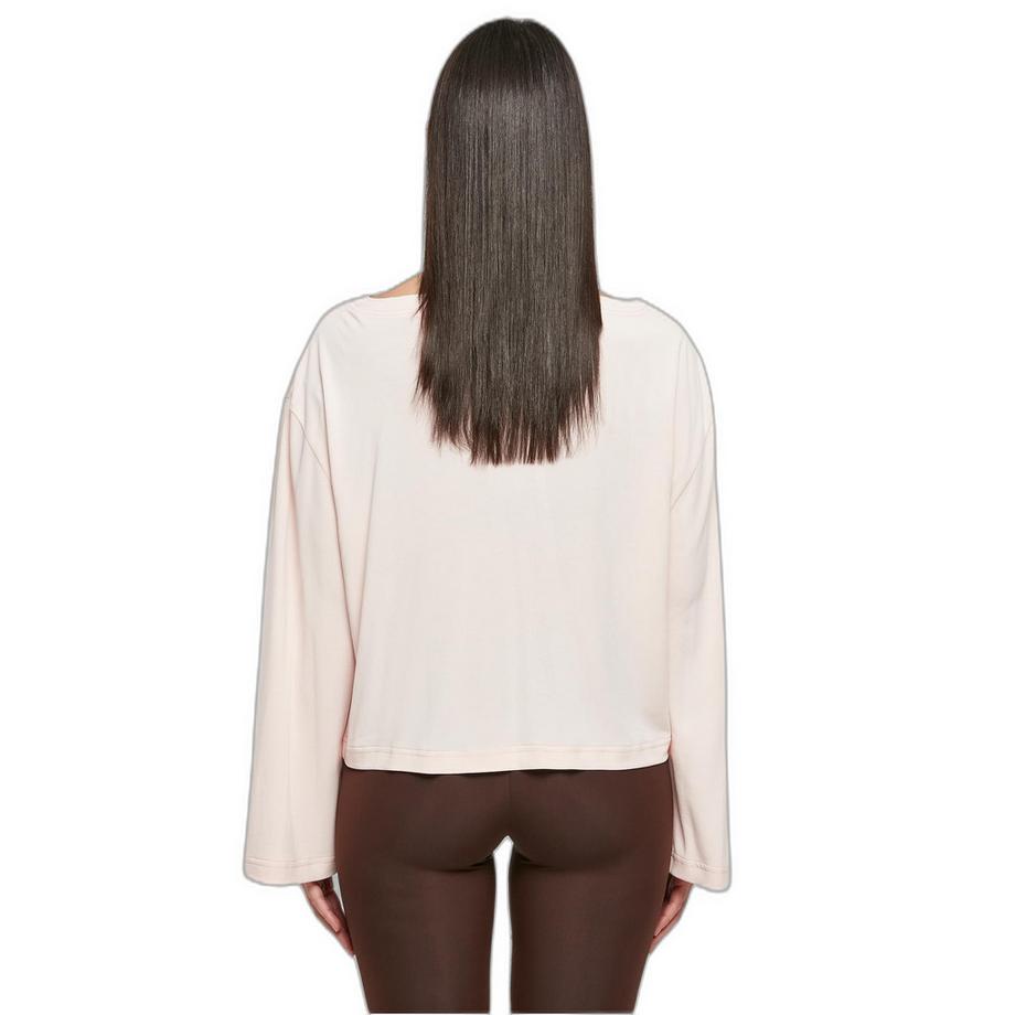 URBAN CLASSICS Maglietta Maniche Lunghe Scollo a Barca  