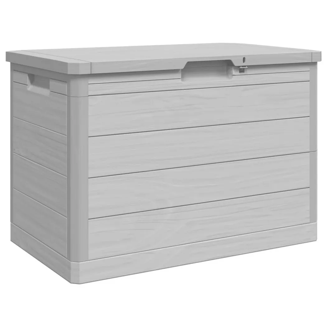 VidaXL - Boîte à coussins polypropylène, One Size, Gris