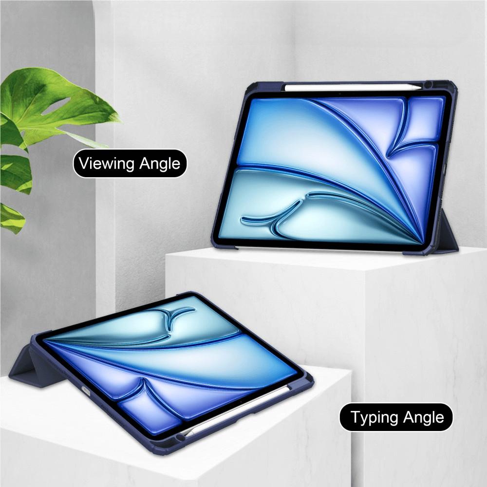 Cover-Discount  iPad Air 13 (M2 / M3) - Schützende Acryl Tablethülle mit erhöhtem Rand 