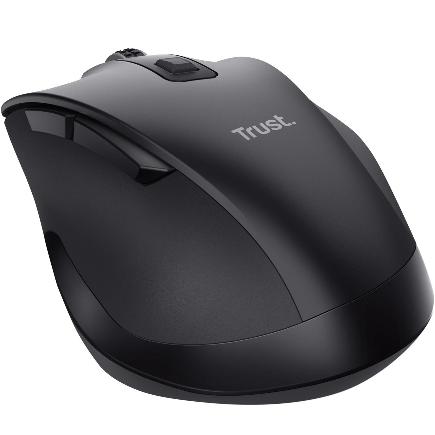 Trust  Souris sans fil Fyda Bluetooth / RF 2,4 GHz 