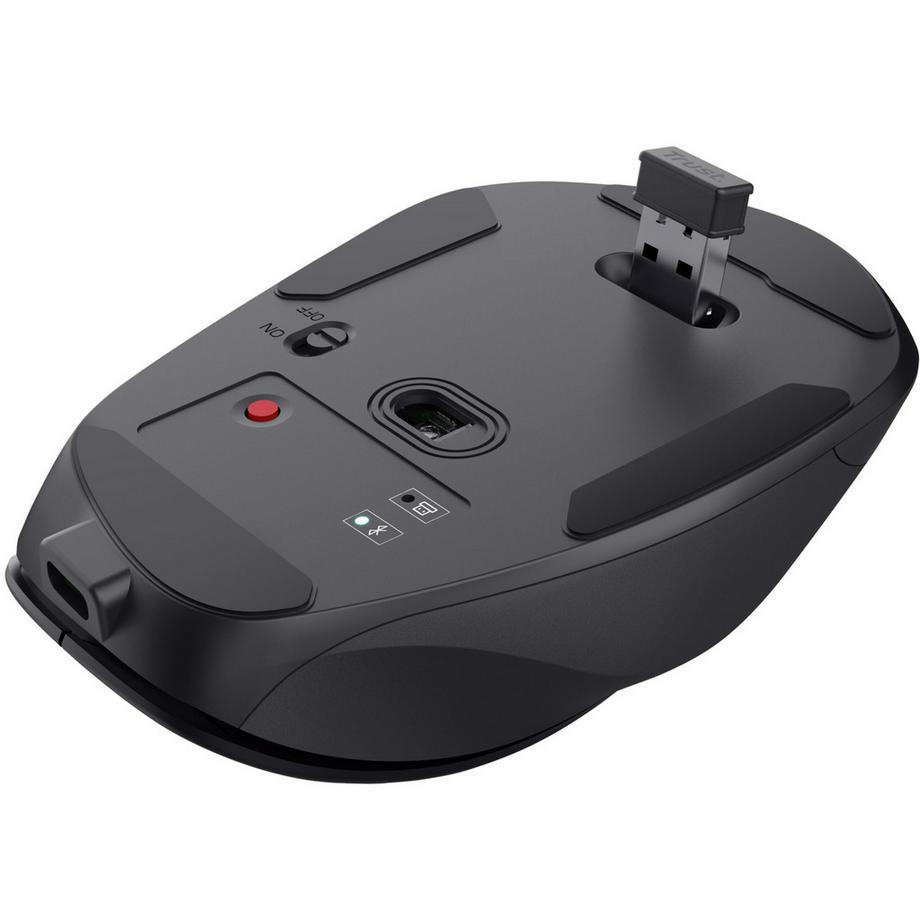 Trust  Souris sans fil Fyda Bluetooth / RF 2,4 GHz 