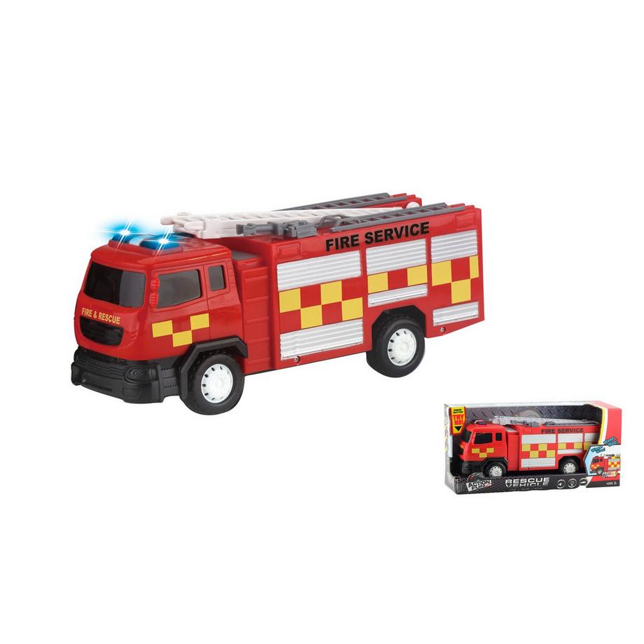 Azione divertente camion dei pompieri