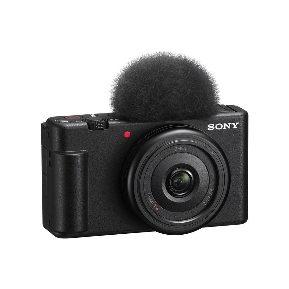 SONY  Sony Vlog camera ZV-1F di | Fotocamera digitale (schermo orientabile, video in 4K, slow motion, funzionalità per vlog) - Nera 