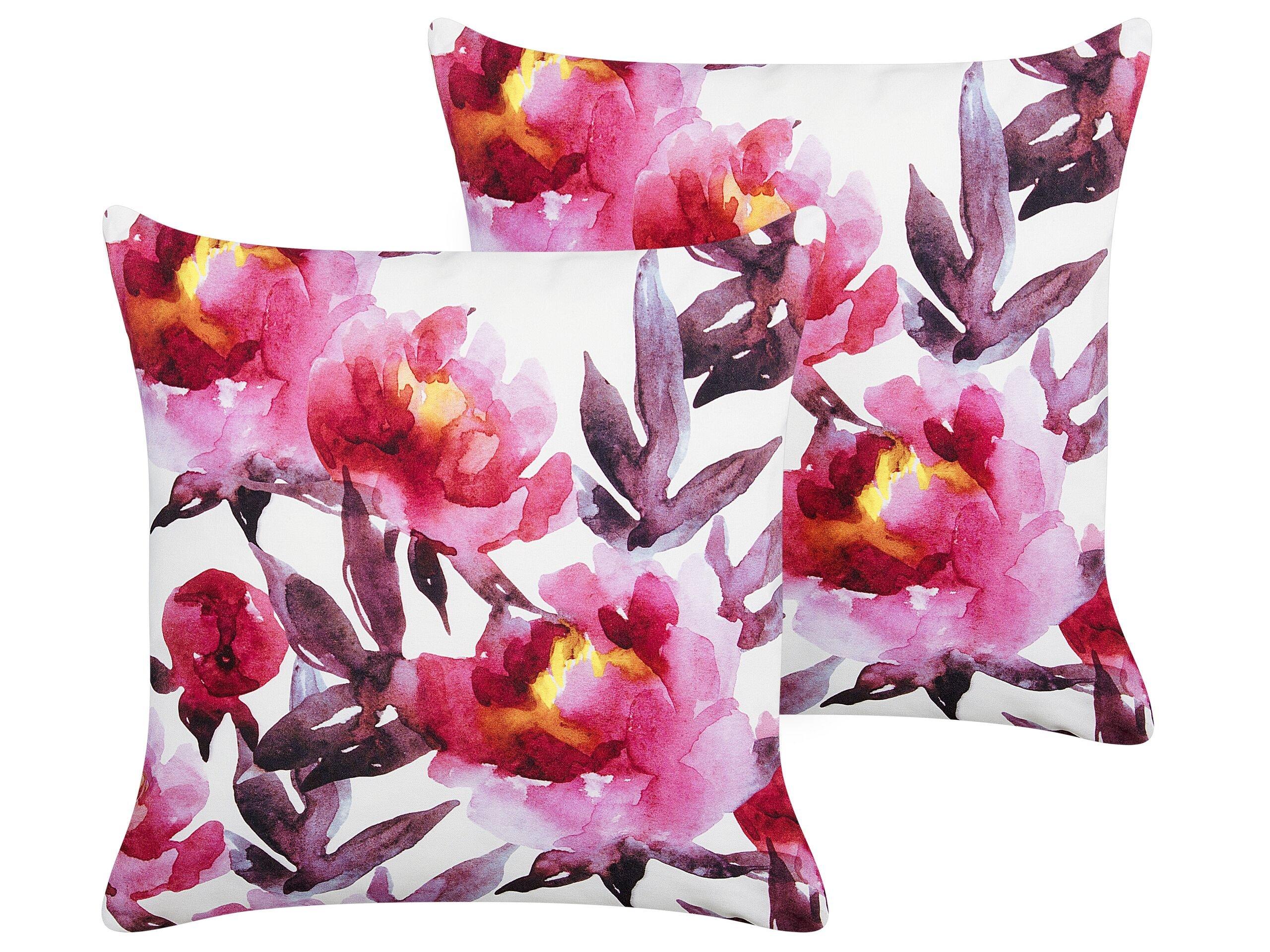 Image of Kissen 2er Set aus Polyester Modern LANROSSO Kissen 2er Set aus Polyester Modern LANROSSO
