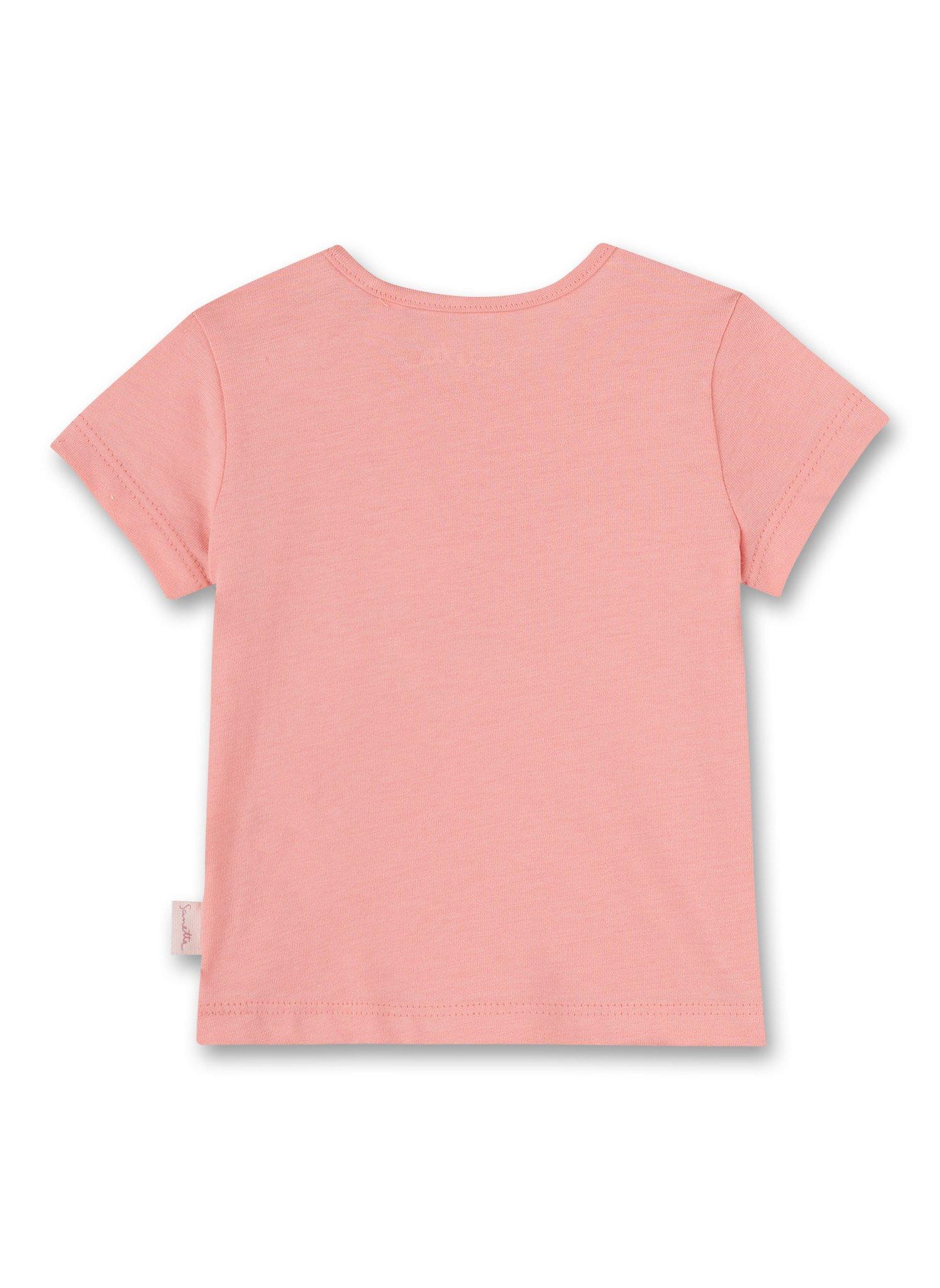 Sanetta Fiftyseven  Baby Mädchen T-Shirt Blume rosa 