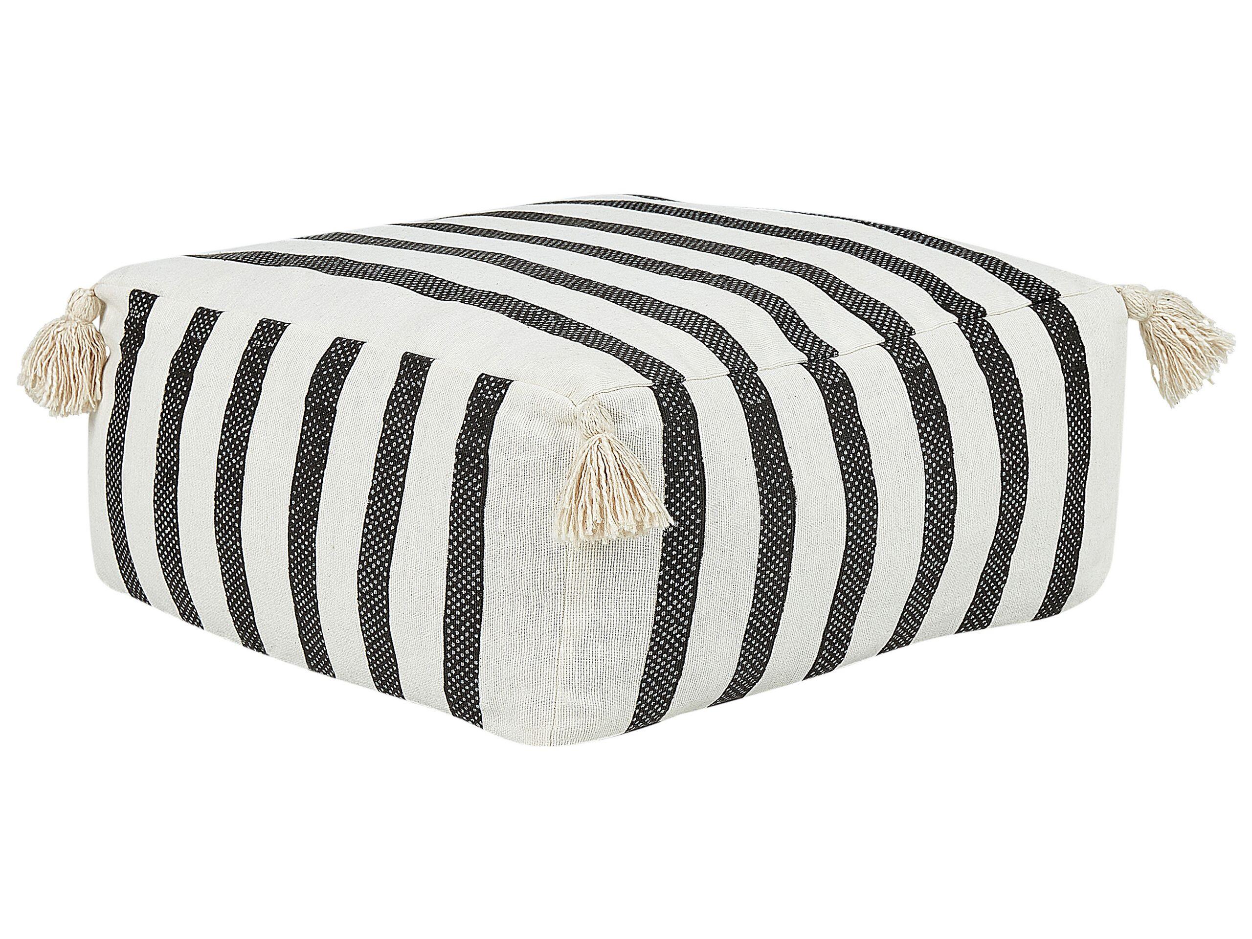 Image of Pouf aus Baumwolle Boho ASHTI Pouf aus Baumwolle Boho ASHTI