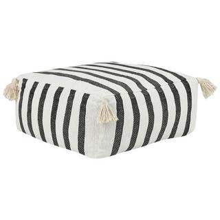 Beliani Pouf en Cotone Boho ASHTI  