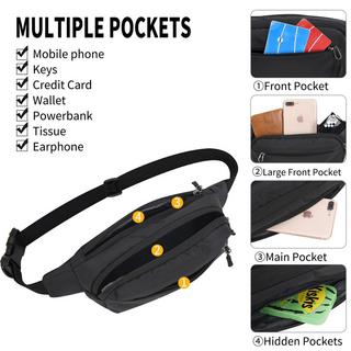 Only-bags.store Gürteltasche mit verlängertem Gürtel Moderne Umhängetasche  