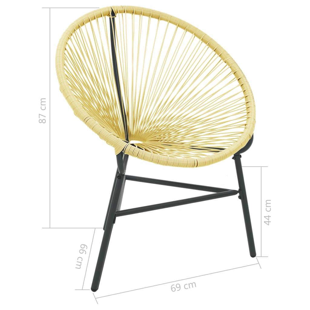 VidaXL Acapulco stuhl poly-rattan  