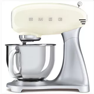 SMEG SMF02CREU - Küchenmaschine, 800 Watt, Creme  
