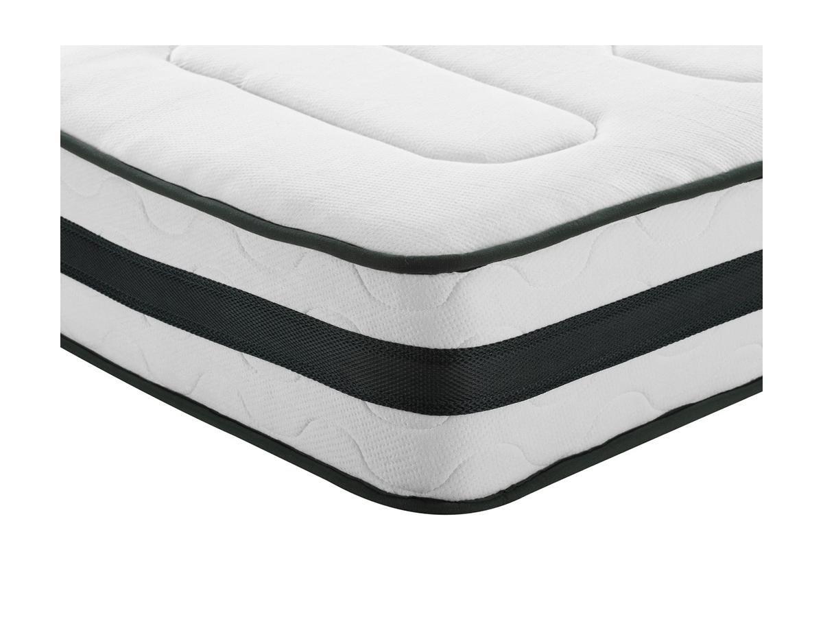 NATUREA Ensemble Sommier + Matelas ressorts ensachés 7 zones mémoire forme AMARANTE de NATUREA  