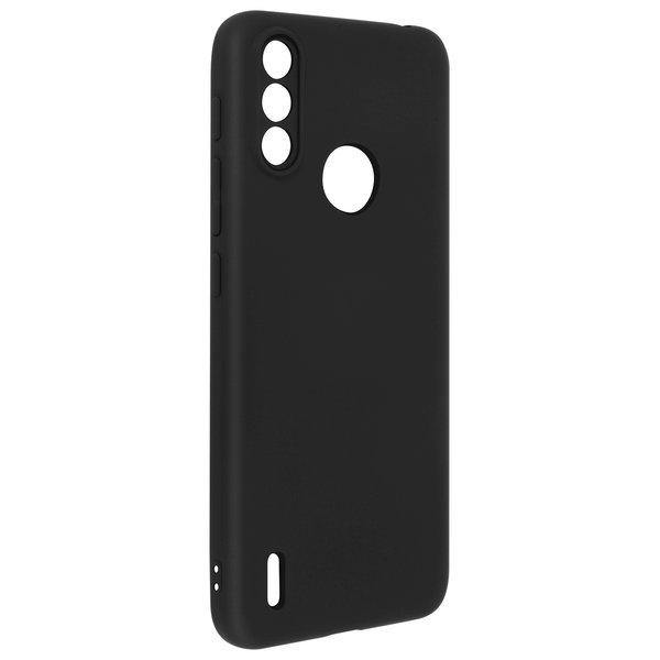 Avizar  Cover Moto E7i Power Soft Touch nera 