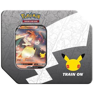 Pokémon  25th Anniversary Celebrations Lance's Charizard V Big Tin - EN 