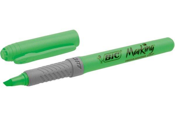 Image of BiC BIC Highlighter Grip 811932 grün 12 Stück