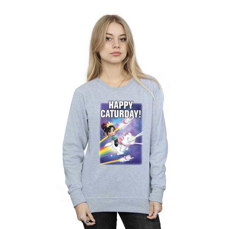 Disney Wreck It Ralph Happy Caturday Sweatshirt  