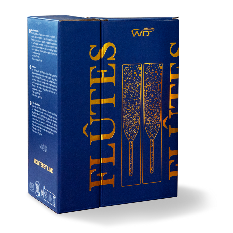 WD Lifestyle Satz mit 2 doppelwandigen Flöten  