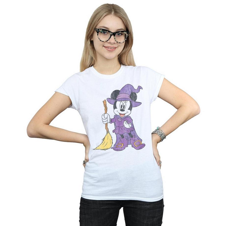Disney Minnie Mouse Strega T-Shirt Maniche Corte  