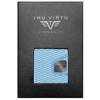 Tru Virtu CLICK & slide Rhombus Hellblau Portemonnaie  
