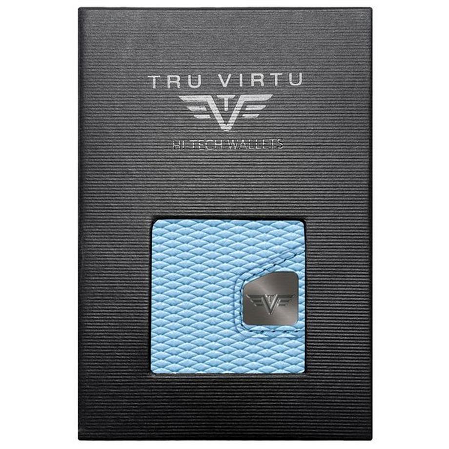Tru Virtu CLICK & slide Rhombus Light Blue Portefeuille  