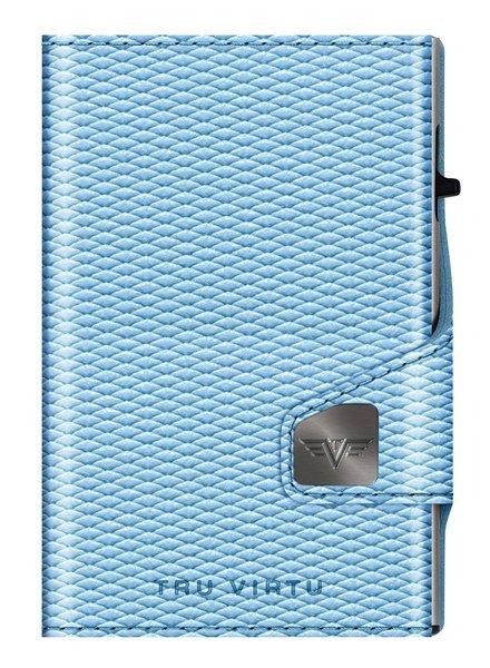 Tru Virtu CLICK & slide Rhombus Azzurro Portafoglio  