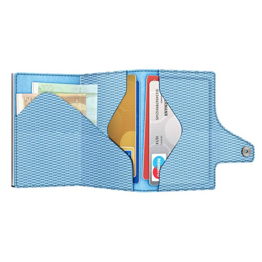 Tru Virtu CLICK & slide Rhombus Light Blue Portefeuille  