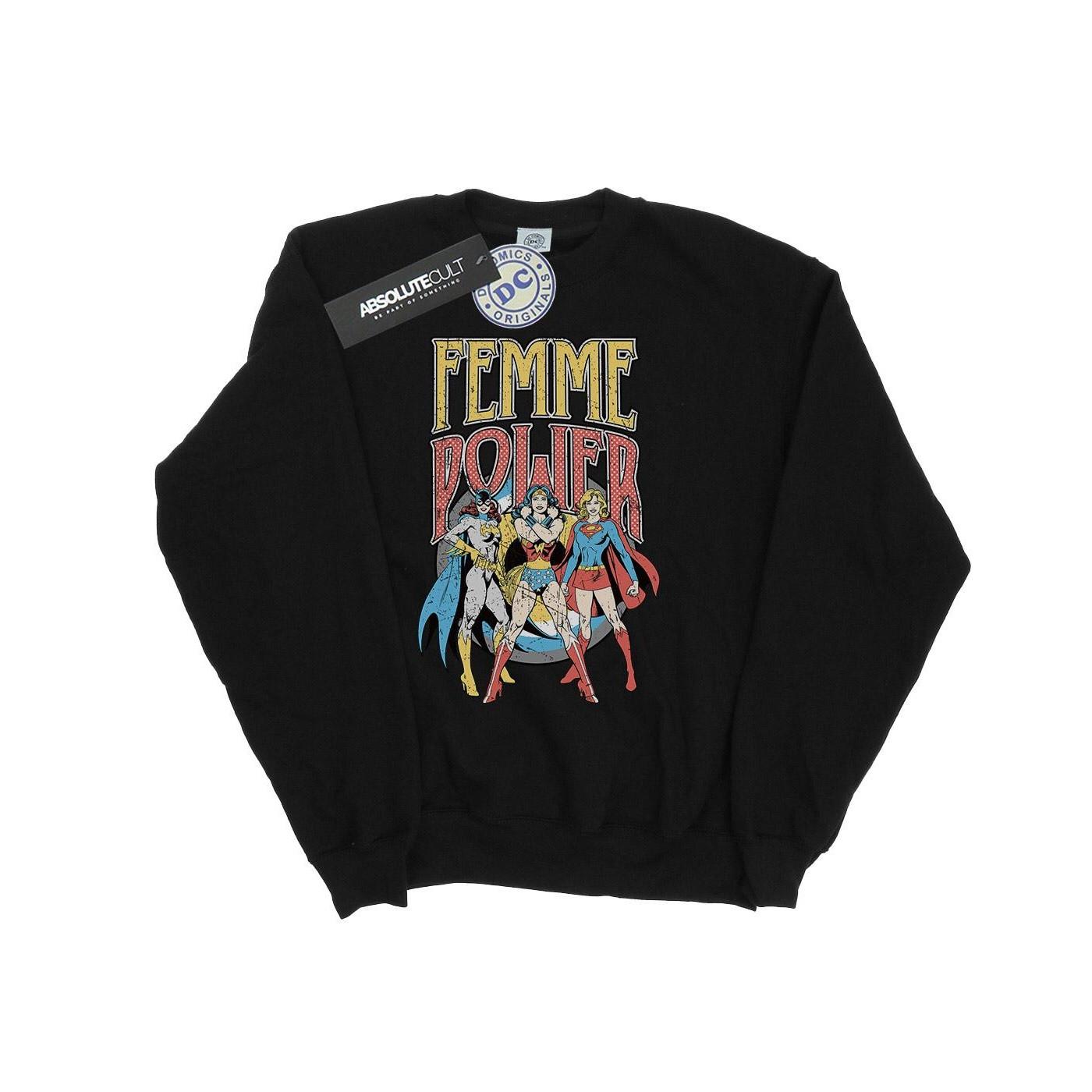 DC COMICS  Femme Power Sweatshirt 