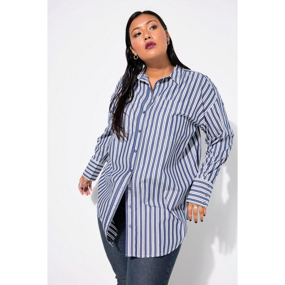 Studio Untold Oversized Hemdbluse Streifen  