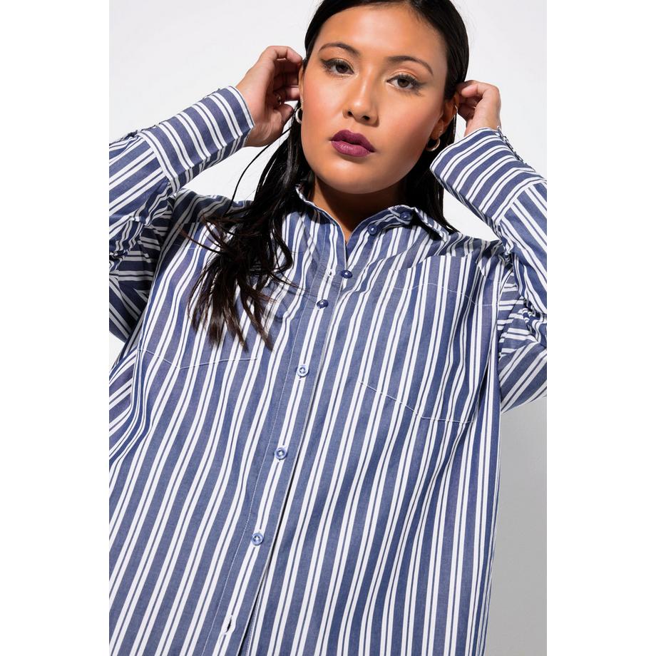 Studio Untold Oversized Hemdbluse Streifen  