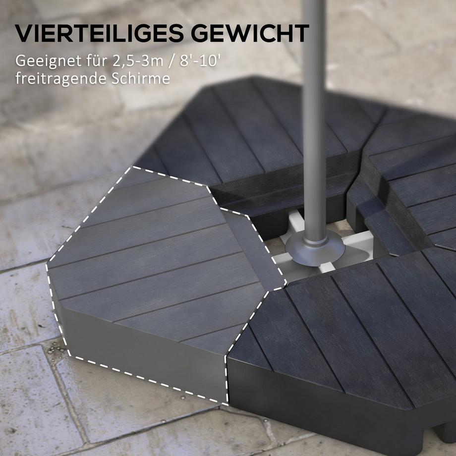 Outsunny Schirmgewichte  